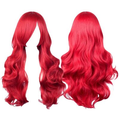 Hopki Peruka Arielka Mała Syrenka Włosy Czerwone Wig Strój Dla Dorosłych Cosplay Hopki Peruka Arielka Mała Syrenka Włosy Czerwone Wig Strój Dla Dorosłych Cosplay
