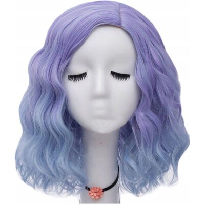 Luvu Peruka cosplay falowana anime do ramion Luvu Peruka cosplay falowana anime do ramion