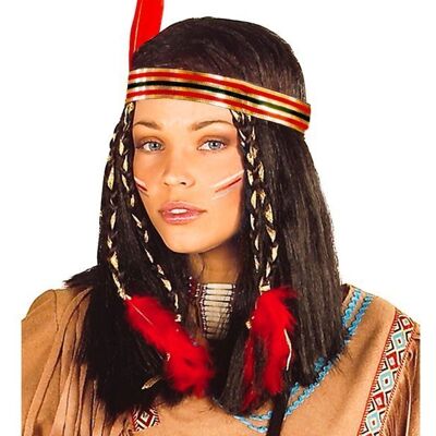 Widmann Peruka Indianka Czarna Widmann Peruka Indianka Czarna