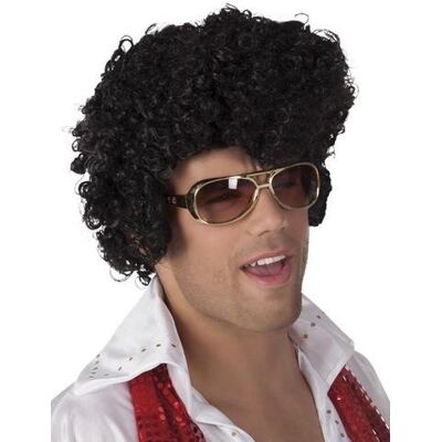 Inny producent Peruka Męska Czarna Elvis 86170 Inny producent Peruka Męska Czarna Elvis 86170