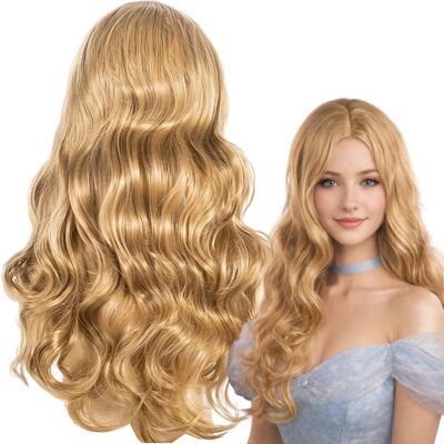 Hopki PERUKA WIG WŁOSY BLOND KOPCIUSZEK CINDERELLA KOSTIUM COSPLAY ROSZPUNKA Hopki PERUKA WIG WŁOSY BLOND KOPCIUSZEK CINDERELLA KOSTIUM COSPLAY ROSZPUNKA