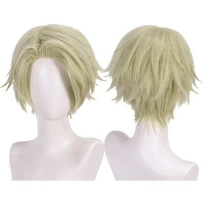 Hopki Peruka Włosy Blond Wig Nanami Kento Jujutsu Kaisen Anime Manga Cosplay Hopki Peruka Włosy Blond Wig Nanami Kento Jujutsu Kaisen Anime Manga Cosplay