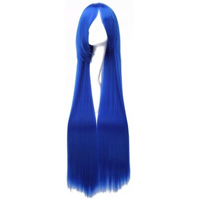 Inny producent Peruka Włosy Długie 100Cm Niebieskie Anime W23 Inny producent Peruka Włosy Długie 100Cm Niebieskie Anime W23