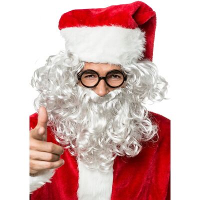 Danhoss Peruka z Brodą Święty Mikołaj Przebranie Gwiazdor Dziadek Mróz Danhoss Peruka z Brodą Święty Mikołaj Przebranie Gwiazdor Dziadek Mróz