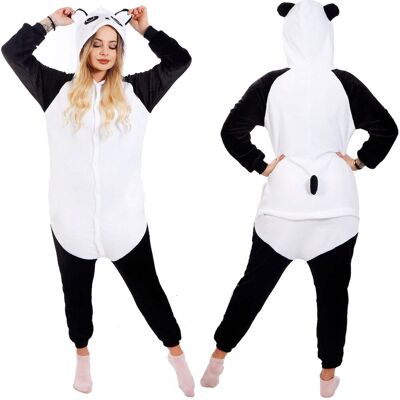 Piżama Kigurumi Panda Springos Kombinezon Jednoczęściowy Damski Rozmiar S Piżama Kigurumi Panda Springos Kombinezon Jednoczęściowy Damski Rozmiar S