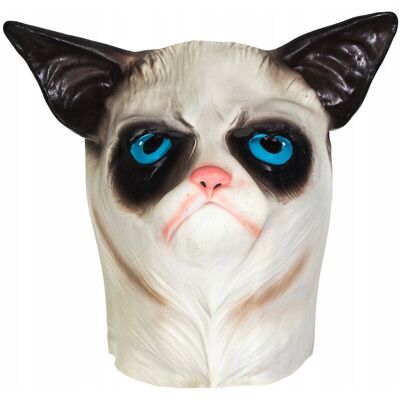 Profes. Lateksowa Maska Grumpy Cat Grumpy Cat Kot Profes. Lateksowa Maska Grumpy Cat Grumpy Cat Kot