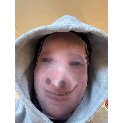 Inny producent Śmieszna Maska John Pork Mem Świnia Prezent Halloween Inny producent Śmieszna Maska John Pork Mem Świnia Prezent Halloween