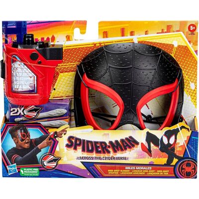 Hasbro SPIDERMAN SPIDEY I SUPER KUMPLE mini blaster + maska Miles Morales Hasbro SPIDERMAN SPIDEY I SUPER KUMPLE mini blaster + maska Miles Morales