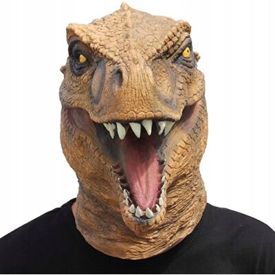 Inny producent Straszna Maska Dinozaur Lateksowa Halloween Karnawał Tyranozaur Inny producent Straszna Maska Dinozaur Lateksowa Halloween Karnawał Tyranozaur