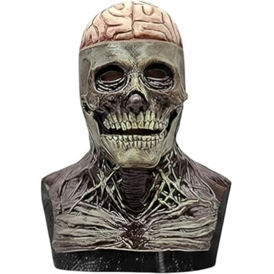 Inny producent Straszna Maska Lateksowa Trupia Czaszka Kościotrup Zombie Halloween Inny producent Straszna Maska Lateksowa Trupia Czaszka Kościotrup Zombie Halloween