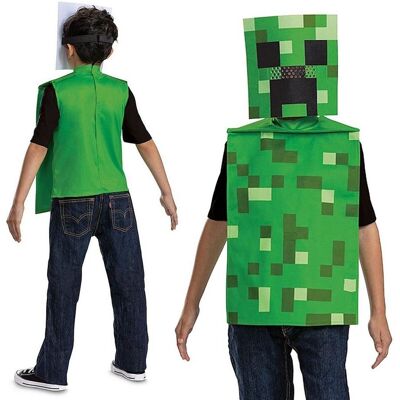 Disguise Strój Creeper Essential- Minecraft (licencja), rozm.S (4-6 lat) Disguise Strój Creeper Essential- Minecraft (licencja), rozm.S (4-6 lat)