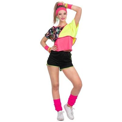 Wilbers Strój Damski Aerobik Fitness Neon-L Wilbers Strój Damski Aerobik Fitness Neon-L