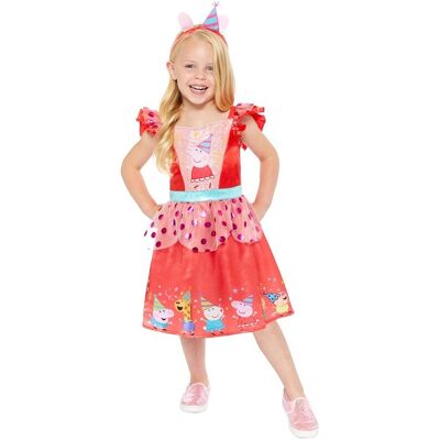 AMSCAN Strój dla dzieci Peppa Pig Party Dress 2-3 lat AMSCAN Strój dla dzieci Peppa Pig Party Dress 2-3 lat