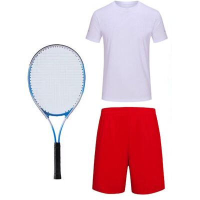 ALTERA Strój do Tenisa + Rakieta Jak Hubert Hurkacz Przebranie Tenisista 140/146 ALTERA Strój do Tenisa + Rakieta Jak Hubert Hurkacz Przebranie Tenisista 140/146
