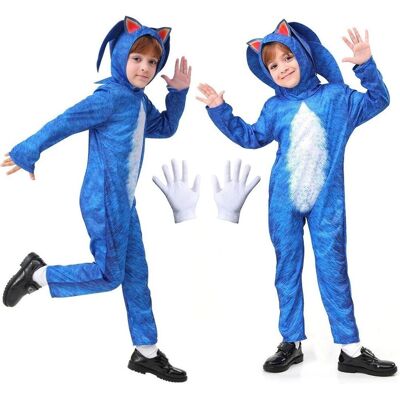 Hopki Strój Kostium Jeżyk Sonic Cosplay Anime 122/128 Hopki Strój Kostium Jeżyk Sonic Cosplay Anime 122/128