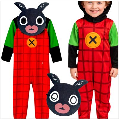 WKS STRÓJ KRÓLIK BING PRZEBRANIE NA BAL HALLOWEEN KARNAWAŁ KOSTIUM + MASKA WKS STRÓJ KRÓLIK BING PRZEBRANIE NA BAL HALLOWEEN KARNAWAŁ KOSTIUM + MASKA