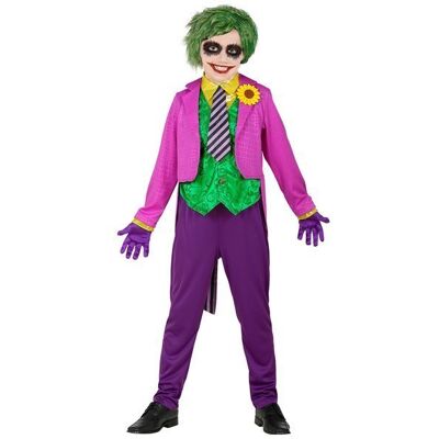 Widmann Strój Mad Joker Szalony Klaun Halloween-158 Widmann Strój Mad Joker Szalony Klaun Halloween-158