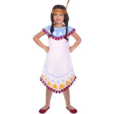 AMSCAN Strój mała indianka - 128 AMSCAN Strój mała indianka - 128