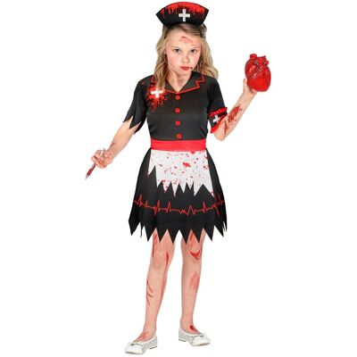 Widmann Strój mała pielęgniarka zombie-158 Widmann Strój mała pielęgniarka zombie-158