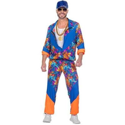 Wilbers Strój Męski Dres Niebiesko-Pomarańczowy-M Wilbers Strój Męski Dres Niebiesko-Pomarańczowy-M