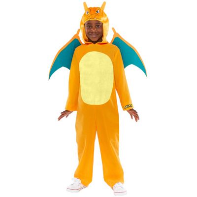 Amscan - Glurak Pokemon Overall - brązowy - unisex - Costume Amscan - Glurak Pokemon Overall - brązowy - unisex - Costume
