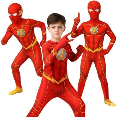 Strój Przebranie Flash Superbohater 116/122 6-7L,Hopki Strój Przebranie Flash Superbohater 116/122 6-7L,Hopki