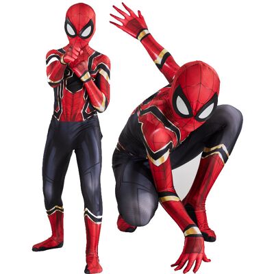 Hopki STRÓJ PRZEBRANIE KOSTIUM IRON SPIDER PAJĄK SPIDERMAN BAL KARNAWAŁ 92 98 CM Hopki STRÓJ PRZEBRANIE KOSTIUM IRON SPIDER PAJĄK SPIDERMAN BAL KARNAWAŁ 92 98 CM