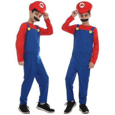 Hopki Strój Przebranie Kostium Super Mario Bros 110/116 Hopki Strój Przebranie Kostium Super Mario Bros 110/116