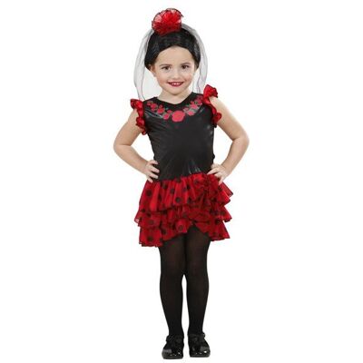 Finidi Kiki Strój dla dziewczynek - Hiszpański styl señorita Finidi Kiki Strój dla dziewczynek - Hiszpański styl señorita