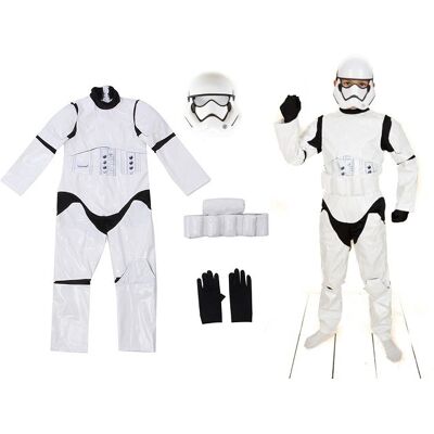 Inny producent Strój SZTURMOWIEC STAR WARS Kostium GWIEZDNE WOJNY 9-10L 134-146 cm Inny producent Strój SZTURMOWIEC STAR WARS Kostium GWIEZDNE WOJNY 9-10L 134-146 cm