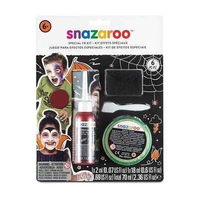 Snazaroo - FX Set - wosk - sztuczna krew - zestaw efektów specjalnych Snazaroo - FX Set - wosk - sztuczna krew - zestaw efektów specjalnych