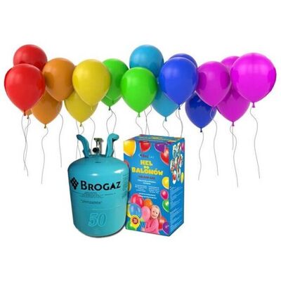 Party Deco Zestaw Do Samodzielnego Napełniania 30 Balonów Helem - Butla + Balony + Wstążki. Party Deco Zestaw Do Samodzielnego Napełniania 30 Balonów Helem - Butla + Balony + Wstążki.