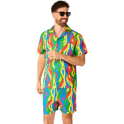 Zestaw Letni Męski Linie Loopy Lines Opposuits-M Zestaw Letni Męski Linie Loopy Lines Opposuits-M