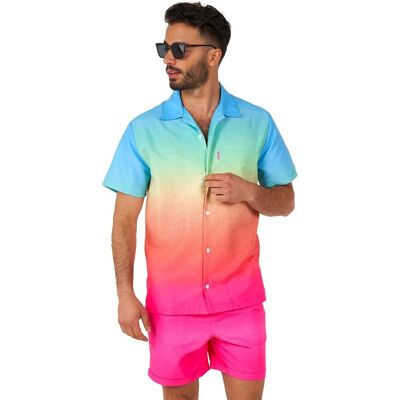 Zestaw Letni Męski Ombre Funky Fade Opposuits-S Zestaw Letni Męski Ombre Funky Fade Opposuits-S
