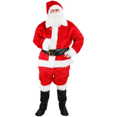 GODAN Zestaw 'Strój Św. Mikołaja' (Czapka, Bluza, Spodnie, Broda, Pasek, Nakładki Na Buty, Rękawiczki, Okulary) Rozm. Un. GODAN Zestaw 'Strój Św. Mikołaja' (Czapka, Bluza, Spodnie, Broda, Pasek, Nakładki Na Buty, Rękawiczki, Okulary) Rozm. Un.