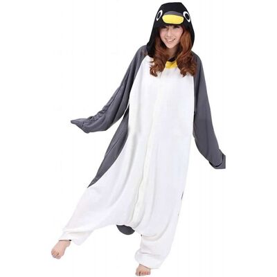 Akuku Kostium Pingwina Piżama Kigurumi Onepiece Polar Jednoczęściowy Uniseks R. M Akuku Kostium Pingwina Piżama Kigurumi Onepiece Polar Jednoczęściowy Uniseks R. M