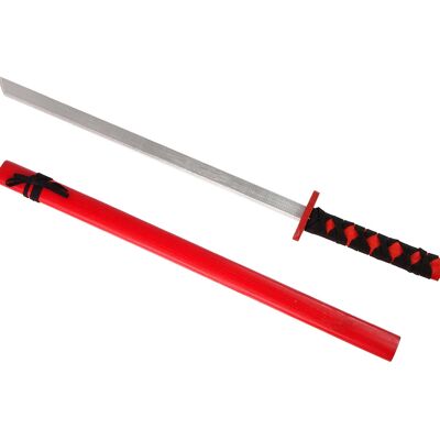 Lean Toys Miecz Drewniany 73cm Rekwizyt Dla Rycerza Czerwona Kabura Lean Toys Miecz Drewniany 73cm Rekwizyt Dla Rycerza Czerwona Kabura