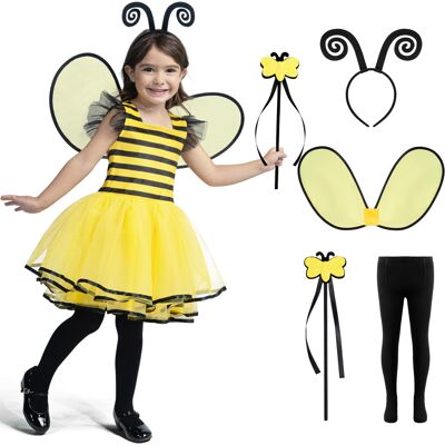 Spooktacular Creations Dziewczęcy Kostium Trzmiela Śliczny Kostium Trzmiela Na Halloween Kostiumy Do Odgrywania Ról Kostium-3t Spooktacular Creations Dziewczęcy Kostium Trzmiela Śliczny Kostium Trzmiela Na Halloween Kostiumy Do Odgrywania Ról Kostium-3t