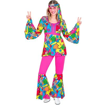 Generic - 60s Hippie Floral - Cartoon Flowers - 60s - Servietki papierowe Generic - 60s Hippie Floral - Cartoon Flowers - 60s - Servietki papierowe