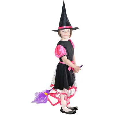 Strój Dziecięcy Kolorowa Czrownica L Halloween - Arpex Dekoracje Strój Dziecięcy Kolorowa Czrownica L Halloween - Arpex Dekoracje
