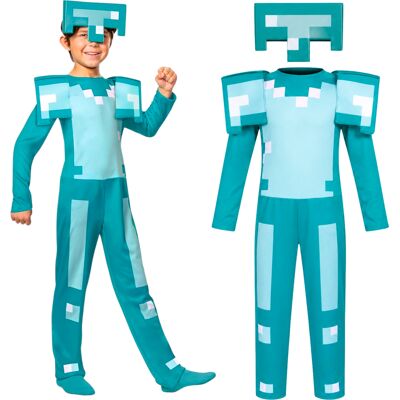 Labello Strój Minecraft Gra Creeper Kostium Na Halloween Przebranie Armor Fancy Labello Strój Minecraft Gra Creeper Kostium Na Halloween Przebranie Armor Fancy