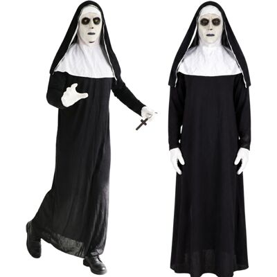Inny producent Strój Zakonnica Przebranie The Nun Maska + Habit Kostium Halloween R. S Inny producent Strój Zakonnica Przebranie The Nun Maska + Habit Kostium Halloween R. S