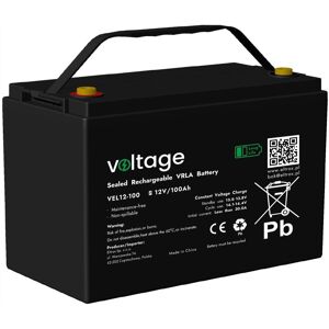 Akumulator AGM Voltage Long Life 12V 100Ah VEL12-100 (Żywotność 15 lat) Akumulator AGM Voltage Long Life 12V 100Ah VEL12-100 (Żywotność 15 lat)