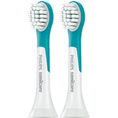 Końcówki do szczoteczki PHILIPS Sonicare HX6034/33, 2 szt. - dzieci 3+ miękkie włosie technologia soniczna wymienne główki Końcówki do szczoteczki PHILIPS Sonicare HX6034/33, 2 szt. - dzieci 3+ miękkie włosie technologia soniczna wymienne główki