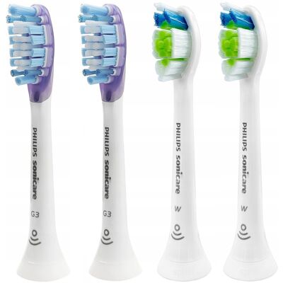Końcówki Philips DiamondClean x2 i Sonicare G3 Gum Care x2 Końcówki Philips DiamondClean x2 i Sonicare G3 Gum Care x2