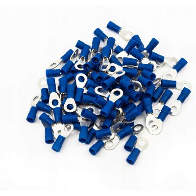 100 Sztuk Końcówka Kablowa Oczkowa 1,5-2,5mm2 M12 Erko Koe 12/2,5 Izolowana 100 Sztuk Końcówka Kablowa Oczkowa 1,5-2,5mm2 M12 Erko Koe 12/2,5 Izolowana