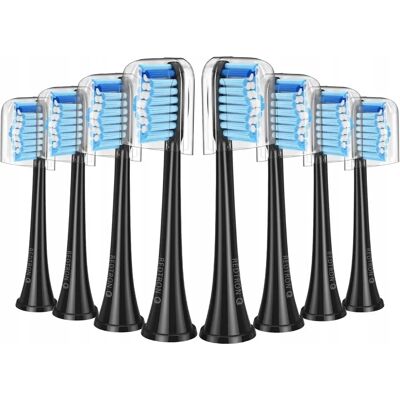 Inny producent Wymienne Główki Do Szczoteczki Elektrycznej Philips Czarne Zestaw 8 Sztuk Inny producent Wymienne Główki Do Szczoteczki Elektrycznej Philips Czarne Zestaw 8 Sztuk