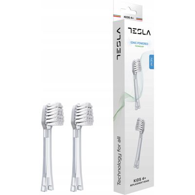 Inny producent Wymienne Końcówki Do Szczoteczki Ionickiss/ Tesla Kids 2szt Dla Dzieci 4+ Inny producent Wymienne Końcówki Do Szczoteczki Ionickiss/ Tesla Kids 2szt Dla Dzieci 4+