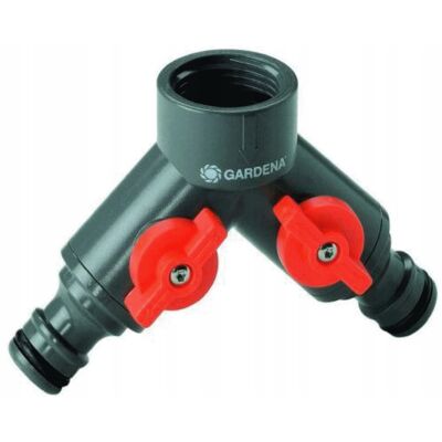 Zawór Podwójny 00940-26 Z Gwintem 1 I Adapterem 3/4 Gardena Zawór Podwójny 00940-26 Z Gwintem 1 I Adapterem 3/4 Gardena