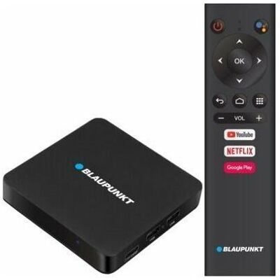 Blaupunkt B-Stream Android TV Box - 4K UHD - WiFi - Bluetooth Blaupunkt B-Stream Android TV Box - 4K UHD - WiFi - Bluetooth